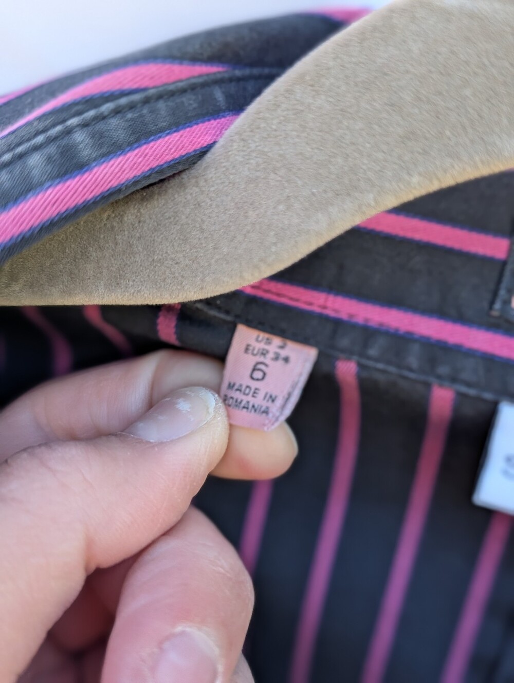 Vintage PINK Thomas Pink Long Sleeve Button Down Shirt - Picture 3 of 10